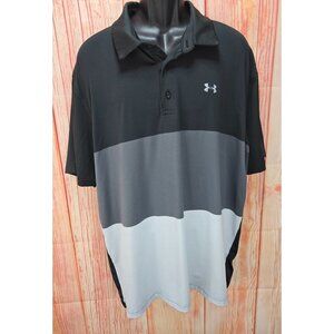 Under Armour Mens Playoff Polo Shirt 2XL‎ Heatgear